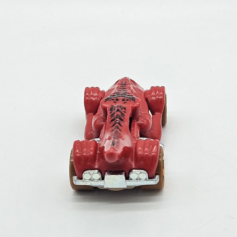 Hot Wheels T-Rextroyer Red HW Mega Bite Dinosaur T-Rex 1:64 Diecast Toy Car